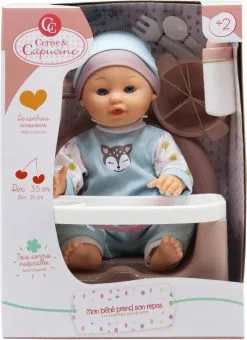 CERISE & CAPUCINE MON BEBE PREND SON REPAS -MATTEL Soldes Boutique 0357540f23fcd0dfc9de6d28dafd2619161c611c 41055587 03