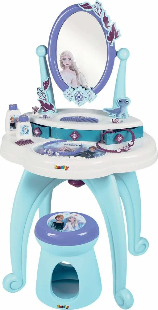 SMOBY LA REINE DES NEIGES COIFFEUSE 2 EN 1 1 SMOBY LA REINE DES NEIGES COIFFEUSE 2 EN 1