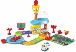 VTech TUT TUT BOLIDES - MON PREMIER AÉROPORT SUPER DÉCOLLAGE (+ ELIOT SUPER PILOTE)