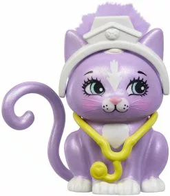 MATTEL ENCHANTIMALS - POUPEE ET COFFRET BETES CITADINES CABINET DU DOCTEUR CHAT -MATTEL Soldes Boutique 1559089b6222ddf5b25e8dd57c0a035da971dbcb 41107671 05
