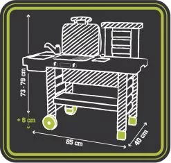 SMOBY GARDEN KITCHEN 8 SMOBY GARDEN KITCHEN -MATTEL Soldes Boutique 1a08056bb8bfe4f129580d3818ca22437bb7ab33 41053654 03
