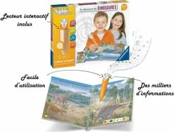 Ravensburger TIPTOI - COFFRET COMPLET LECTEUR INTERACTIF + LIVRE JE DECOUVRE LES DINOSAURES -MATTEL Soldes Boutique 1d13a02ef0e1b56b86a34ac1a2bb40ec886f5a8a 41053872 05