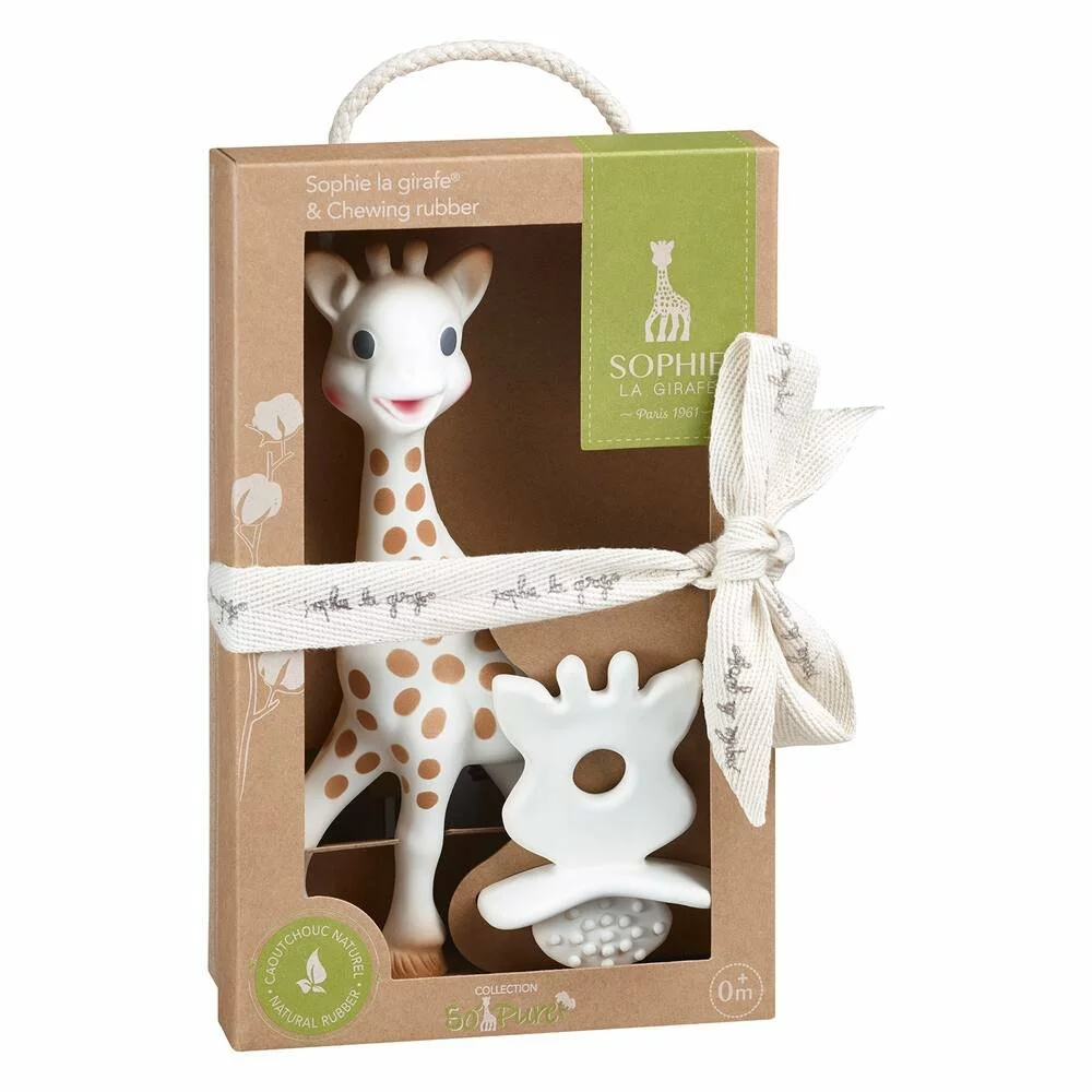 VULLI SOPHIE LA GIRAFE ET CHEWING RUBBER SO PURE