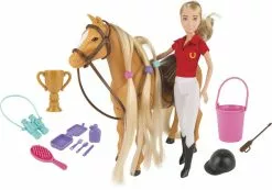 THAÏS THAIS POUPEE CENTRE EQUESTRE 29 CM