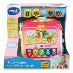 VTECH BABY - SUPER CUBE DES DECOUVERTES ROSE -MATTEL Soldes Boutique 2017ac318aea77fdf9aa6caa8fef84e6ca2128de 02029507 03