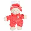 GIPSY PELUCHE OURS BABY BEAR DOUCEUR CORAIL - 24 CM