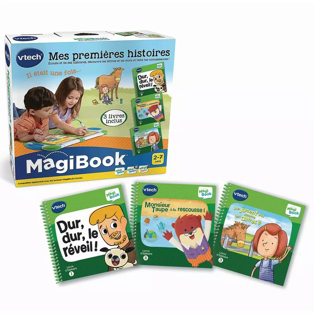 VTech LIVRES MAGIBOOK - PACK DE 3 LIVRES D'HISTOIRES 1 VTech LIVRES MAGIBOOK - PACK DE 3 LIVRES D'HISTOIRES