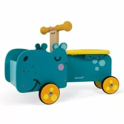 Janod PORTEUR HIPPO - EN BOIS -MATTEL Soldes Boutique 25974d8c1f7b5561921a03f5eeba326428cc523b 02081833 03