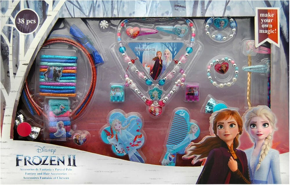 SIDJ COFFRET BIJOUX ET ACCESSOIRES 38 PIECES - LA REINE DES NEIGES 2 1 SIDJ COFFRET BIJOUX ET ACCESSOIRES 38 PIECES - LA REINE DES NEIGES 2