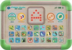 VTech TABLETTE EDUCATIVE ABC NATURE EN BOIS FSC