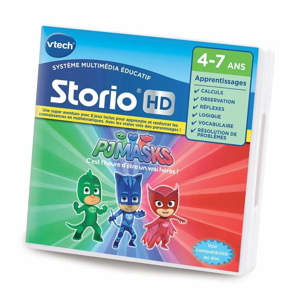 VTech JEU HD STORIO - LES PYJAMASQUES 1 VTech JEU HD STORIO - LES PYJAMASQUES