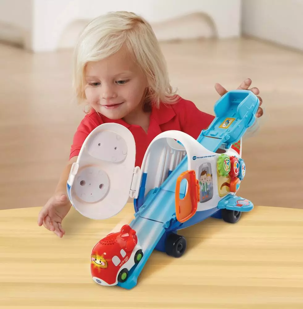 VTech TUT TUT BOLIDES MON SUPER AVION CARGO 2 EN 1 3 VTech TUT TUT BOLIDES MON SUPER AVION CARGO 2 EN 1 – Image 3