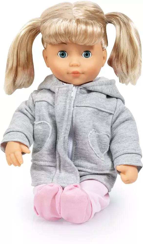 CERISE & CAPUCINE POUPEE LOUNA MA PETITE SOEUR QUI PARLE 38 CM 3 CERISE & CAPUCINE POUPEE LOUNA MA PETITE SOEUR QUI PARLE 38 CM – Image 3