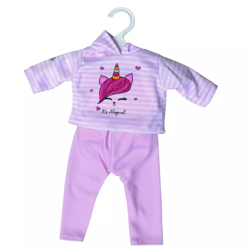 CERISE & CAPUCINE ENSEMBLE SWEAT LICORNE ET LEGGING - 42 CM ONE WORLD ONE FUTURE 2 CERISE & CAPUCINE ENSEMBLE SWEAT LICORNE ET LEGGING - 42 CM ONE WORLD ONE FUTURE – Image 2