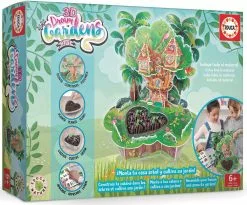 Educa Borras 3D DREAM GARDENS 2 IN 1 - CABANE DANS LES ARBRES