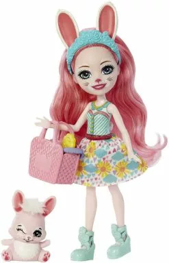 MATTEL ENCHANTIMALS - MEILLEURS AMIS DES BEBES 15 CM - POUPEE BREE BUNNY ET TWIST -MATTEL Soldes Boutique 35dac9df343856b67bcd9bc7c9a9327ad3adce13 41107674 03