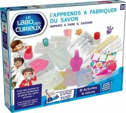 LE LABO DES CURIEUX J'APPRENDS A FABRIQUER DU SAVON