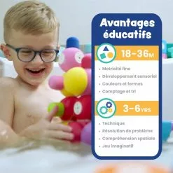 BLOCKAROO BOAT BATEAU BOITE DE 10 PIECES -MATTEL Soldes Boutique 3735b77d94fc725881dc25ae1c66d4725ea685a2 02082438 06