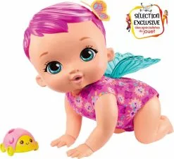 MATTEL TROTTEUR PAPILLON ET SONS ROSE