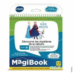 VTech LIVRE MAGIBOOK - DECOUVRE LES MYSTERES DE LA NATURE - LA REINE DES NEIGES