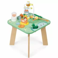 Janod TABLE D'ACTIVITÉS JOLIE PRAIRIE - EN BOIS -MATTEL Soldes Boutique 42bff66d5e62423f25365842e8811d27af2ad8f6 02082380 04