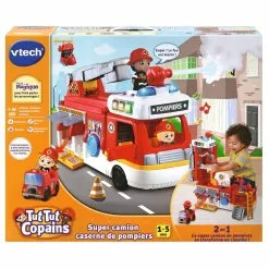 VTech SUPER CAMION CASERNE DE POMPIERS - TUT TUT COPAINS -MATTEL Soldes Boutique 441780c86d8247ac5c4a3c9fe148e298e8108248 02081690 03
