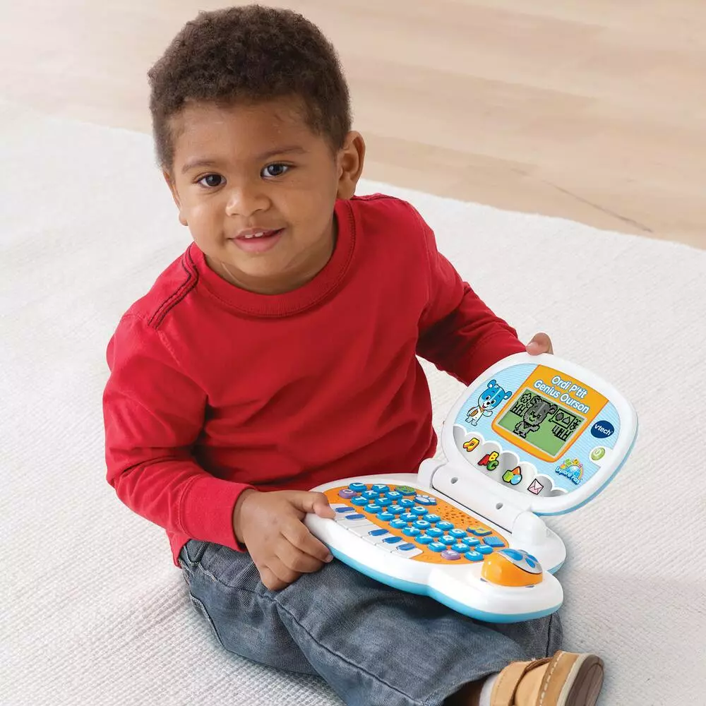 VTech ORDI P'TIT GENIUS OURSON BLEU 3 VTech ORDI P'TIT GENIUS OURSON BLEU – Image 3
