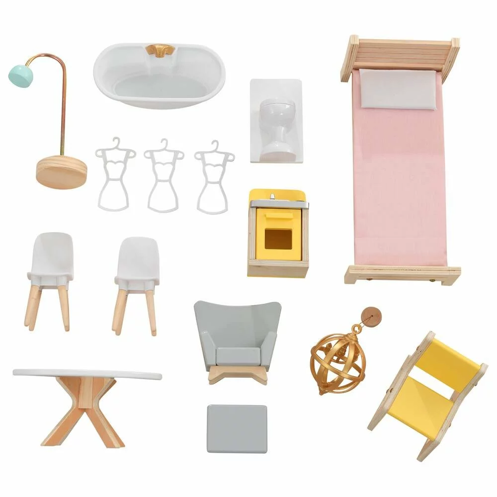 KidKraft MAISON DE POUPEES JULIETTE 6 KidKraft MAISON DE POUPEES JULIETTE – Image 6