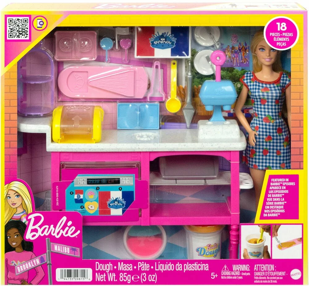 MATTEL BARBIE - COFFRET POUPEE MALIBU BARBIE PATISSERIE 3 MATTEL BARBIE - COFFRET POUPEE MALIBU BARBIE PATISSERIE – Image 3