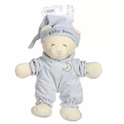 GIPSY PELUCHE OURS BABY BEAR DOUCEUR GRIS - 24 CM