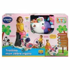 VTECH BABY - TROTTINO MON ZEBRE RIGOLO ROSE -MATTEL Soldes Boutique 50e8275ded12b81f08bfef85b746130e74e259d3 02029510 04