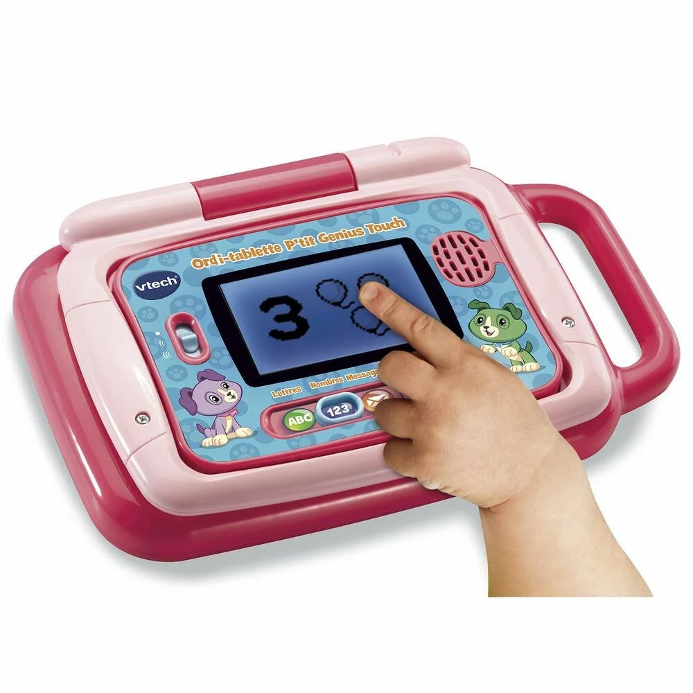 VTech ORDI-TABLETTE P'TIT GENIUS TOUCH MAUVE 3 VTech ORDI-TABLETTE P'TIT GENIUS TOUCH MAUVE – Image 3