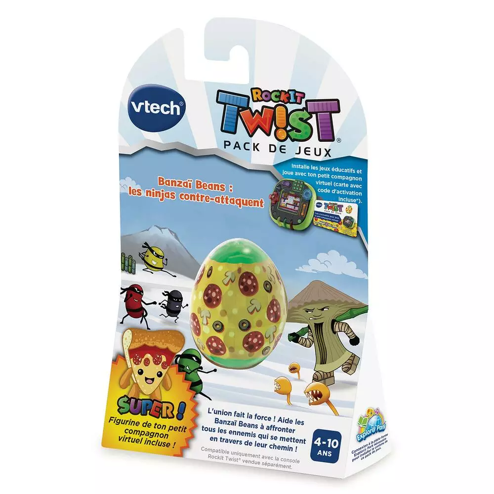 VTech ROCKIT TWIST - JEU BANZAI BEANS LES NINJAS CONTRE-ATTAQUENT 1 VTech ROCKIT TWIST - JEU BANZAI BEANS LES NINJAS CONTRE-ATTAQUENT