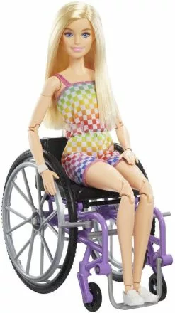MATTEL BARBIE FAUTEUIL ROULANT BLONDE -MATTEL Soldes Boutique 575033eda612f2cdbfc2543468ab85332782af7c 41107784 03
