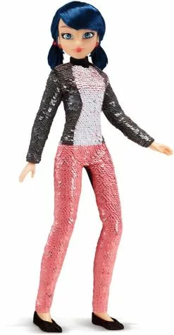Bandai POUPÉE A SEQUINS MIRACULOUS - MARINETTE 26 CM -MATTEL Soldes Boutique 587da3ec4da6d200d67bed1c248a97f0c35bff24 41010372 05