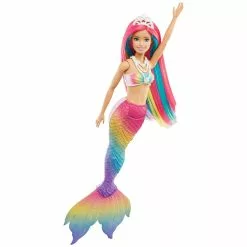 MATTEL POUPEE BARBIE SIRENE MAGIQUE ARC-EN-CIEL -MATTEL Soldes Boutique 5a22cb49b82b8cc8d6a667a791d81c6f68ae7a5d 10022551 05