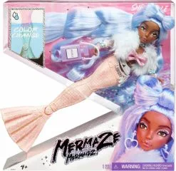 MGA ENTERTAINMENT/LITTLE TIKES POUPEE - MERMAZE MERMAIDZ - SHELLNELLE - 34 CM