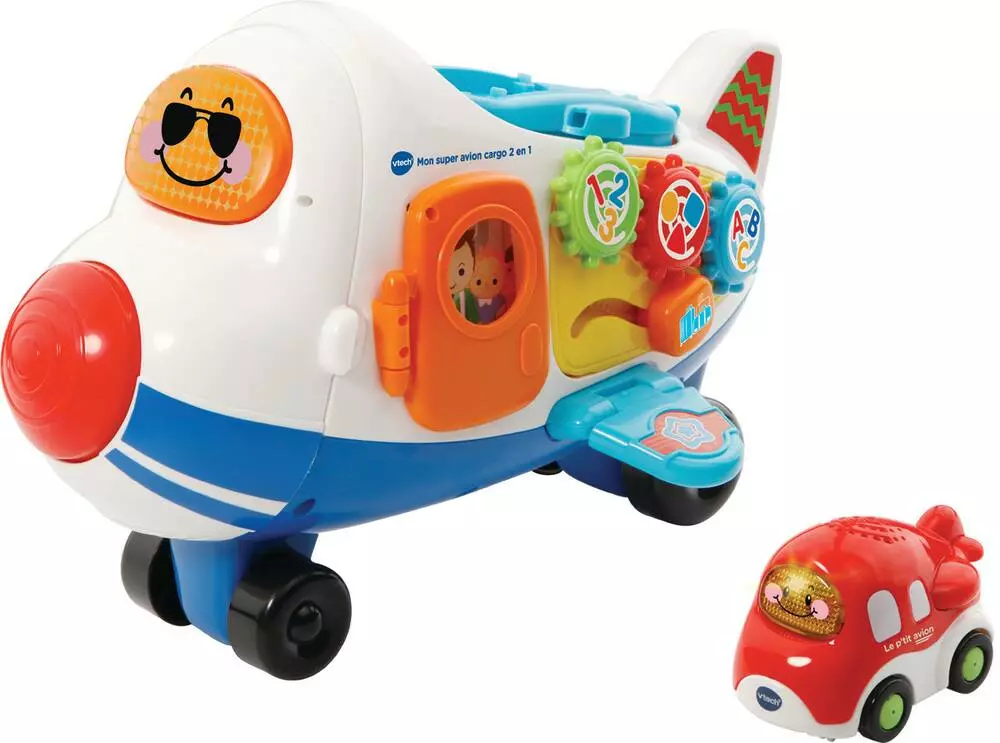 VTech TUT TUT BOLIDES MON SUPER AVION CARGO 2 EN 1 2 VTech TUT TUT BOLIDES MON SUPER AVION CARGO 2 EN 1 – Image 2