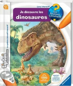 Ravensburger TIPTOI - COFFRET COMPLET LECTEUR INTERACTIF + LIVRE JE DECOUVRE LES DINOSAURES -MATTEL Soldes Boutique 6426bbaf75b4f79494acc66b5def46b83cdb5706 41053872 06