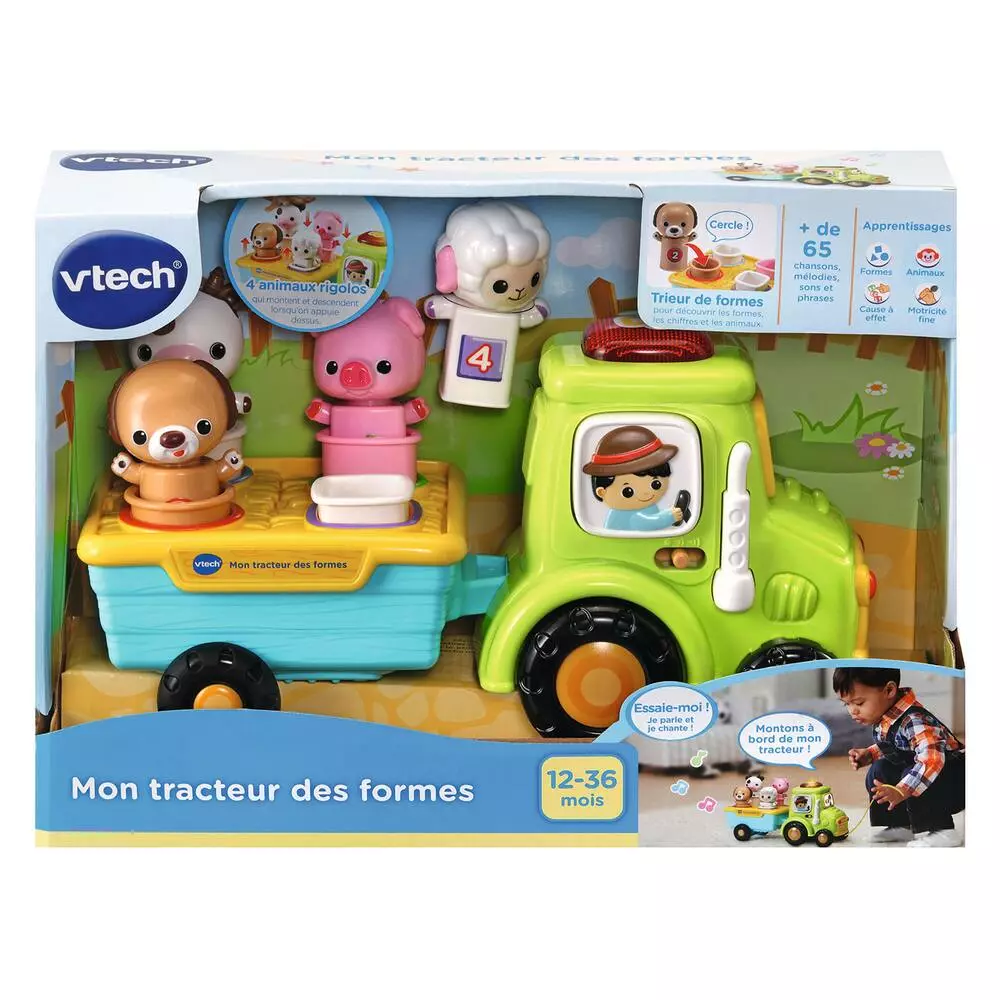 VTech MON TRACTEUR DES FORMES 3 VTech MON TRACTEUR DES FORMES – Image 3