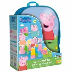 LISCIANI GIOCHI PEPPA PIG BACKPACK - BABY BLOCS 36 PIECES CONSTRUCTION -MATTEL Soldes Boutique 6c6b6696e66a100a9eba3442a407ac71be07a97a 02082332 03