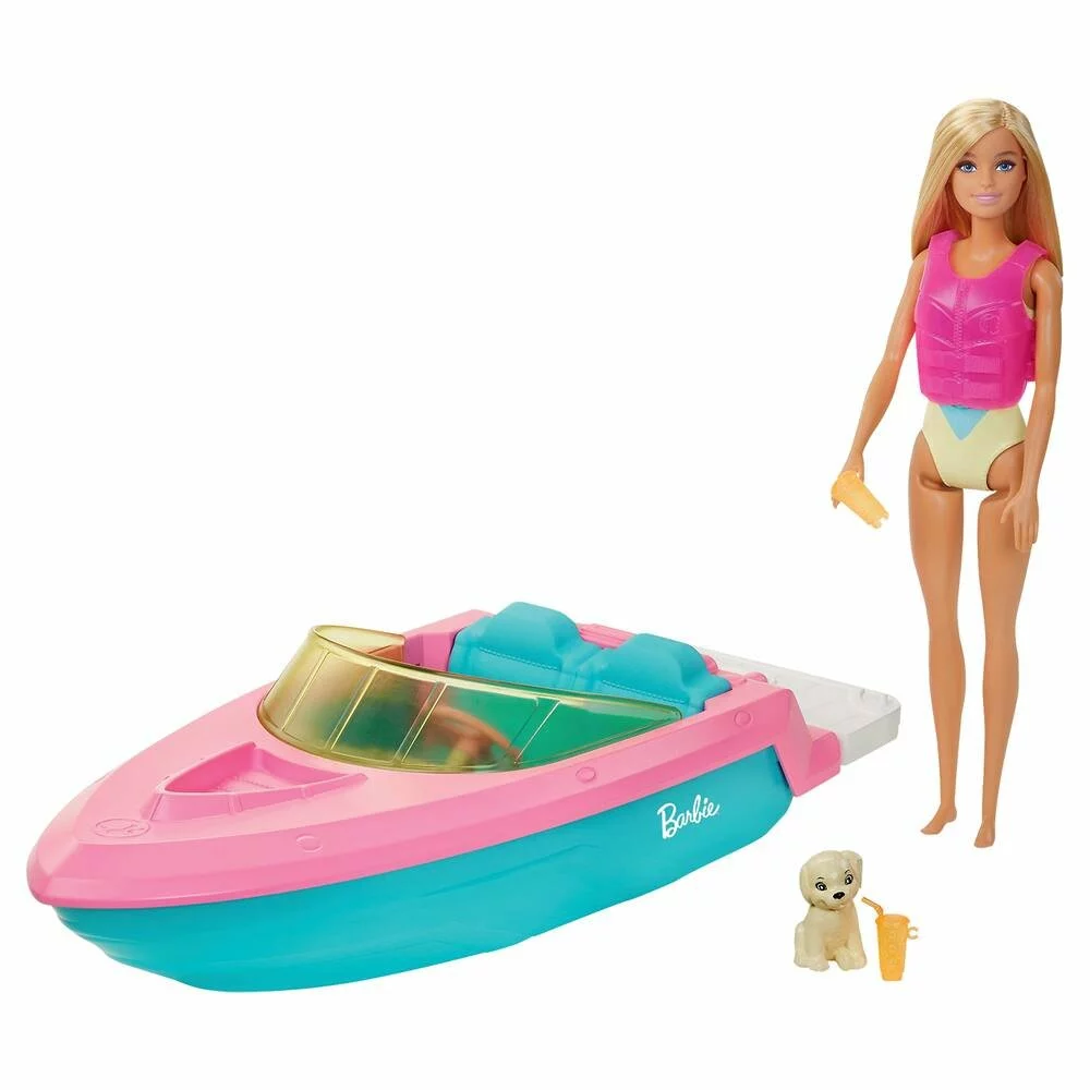 MATTEL POUPEE BARBIE ET SON BATEAU 2 MATTEL POUPEE BARBIE ET SON BATEAU – Image 2