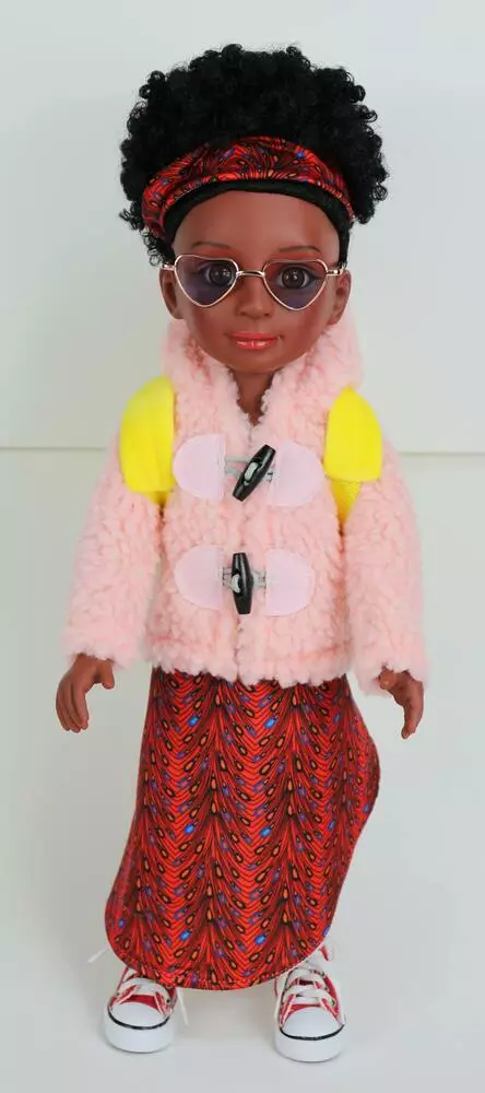 CERISE & CAPUCINE MA POUPEE SARAH BRANCHEE 46 CM 5 CERISE & CAPUCINE MA POUPEE SARAH BRANCHEE 46 CM – Image 5