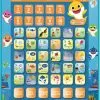 LEXIBOOK ABECEDAIRE EDUCATIF BILINGUE BABY SHARK EN FORME DE TABLETTE