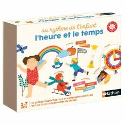 Nathan AU RYTHME DE L'ENFANT L'HEURE ET LE TEMPS -MATTEL Soldes Boutique 746b85ae5921377a2efd2f804923442bb9c2abb5 04061541 03