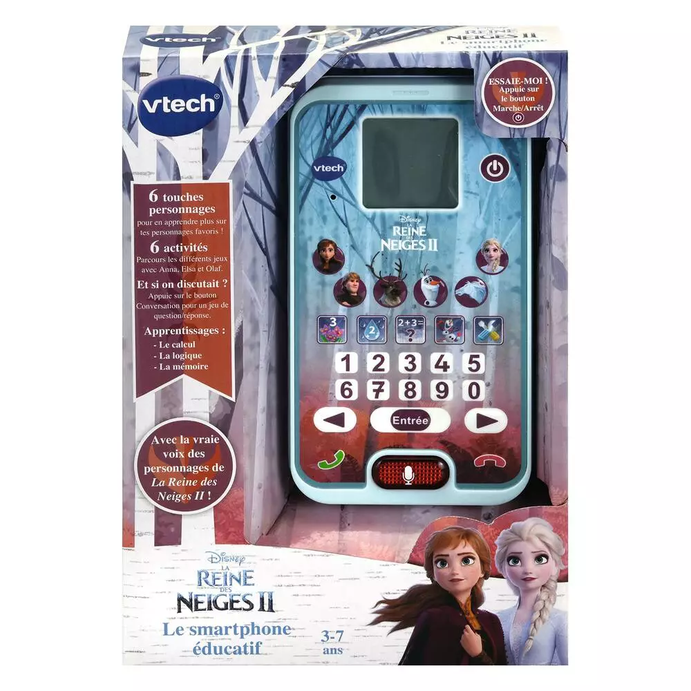 VTech LE SMARTPHONE ÉDUCATIF - REINE DES NEIGES 2 2 VTech LE SMARTPHONE ÉDUCATIF - REINE DES NEIGES 2 – Image 2