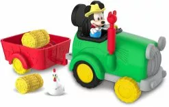 GP TOYS MICKEY – TRACTEUR AVEC 1 FIGURINE 7,5 CM ARTICULÉE ET ACCESSOIRES