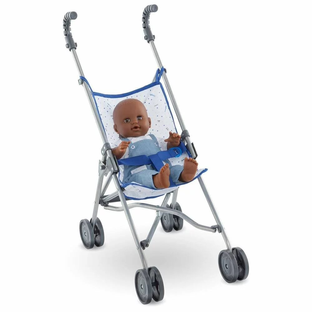 BB36/42 POUSSETTE CANNE BLEUE - COROLLE ACCESSOIRES 4 BB36/42 POUSSETTE CANNE BLEUE - COROLLE ACCESSOIRES – Image 4