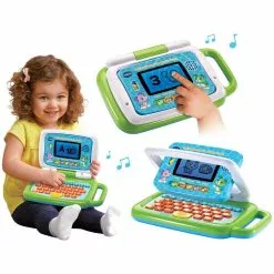 VTech ORDI-TABLETTE P'TIT GENIUS TOUCH VERT -MATTEL Soldes Boutique 7db4529f9541ffef9184acd972cc3bd8d973274a 04071971 04