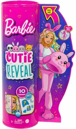 MATTEL POUPEE BARBIE CUTIE REVEAL LAPIN -MATTEL Soldes Boutique 7ea4b858a52a20e766bfeace591d3e1f89eee7e0 41004137 06